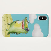 Coques Case-Mate iPhone Gator souriant drôle (Dos (Horizontal))