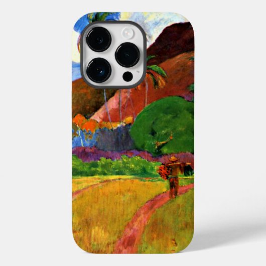 Coques Case-Mate iPhone Gauguin - Montagnes tahitiennes, (Verso)
