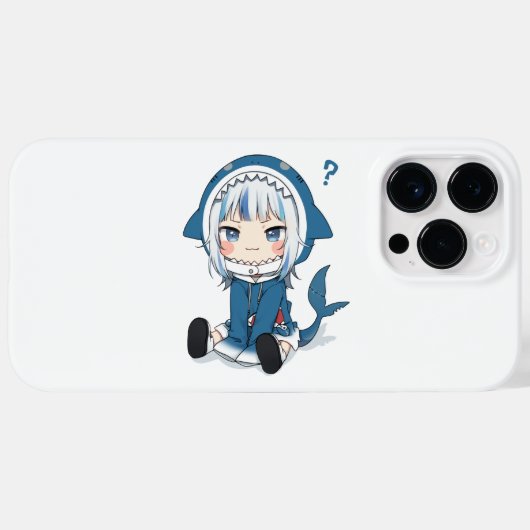 Coques Case-Mate iPhone Gawr Gura (Verso (horizontal))