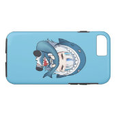 Coques Case-Mate iPhone Gawr Gura Hololive (が う る ・ ぐ ら) (Dos (Horizontal))