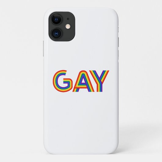 COQUES Case-Mate iPhone GAY (Dos)