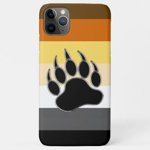 Coque iPhone 11 Pro Max Gay Bear Pride Flag Bear
