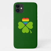 Coques Case-Mate iPhone Gay Lucky Clover (Dos)
