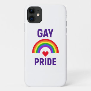 Case-Mate iPhone Case Gay pride Coeur et arc-en-ciel