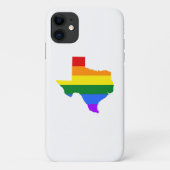 Coques Case-Mate iPhone Gay pride| Texas Rainbow (Dos)