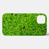 Coques Case-Mate iPhone Gazon vibrant d'un vert émeraude (Verso (horizontal))