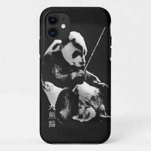 Etui iPhone Case-Mate Géant mignon panda ours jouant avec des feuilles d