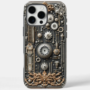 Coques iPhone 16 Pro Max Gear Guard Steampunk pour