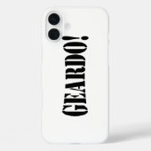 COQUES Case-Mate iPhone GEARDO ! (Verso)