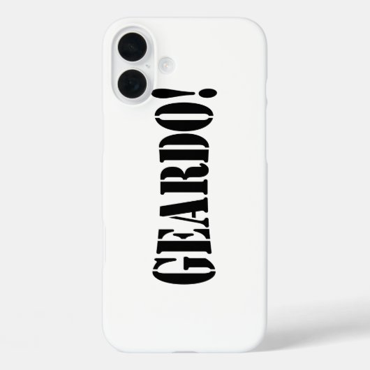COQUES Case-Mate iPhone GEARDO ! (Verso)