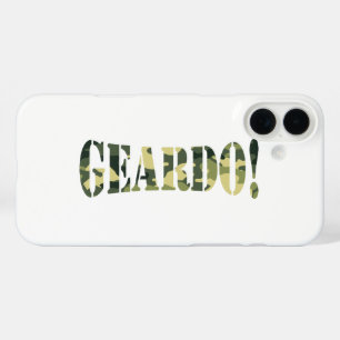 COQUES iPhone 16 PLUS GEARDO ! CAMO / CAMOUFLAGE