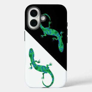 Coques iPhone 16 Gecko vert