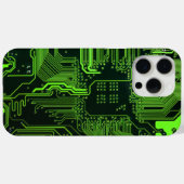 Coques Case-Mate iPhone Geek de la carte de circuit électronique Nerd PCB  (Verso (horizontal))
