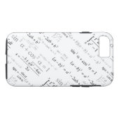 Coques Case-Mate iPhone Geek drôle de maths de formules de mathématiques (Dos (Horizontal))