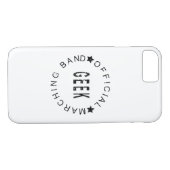 Coques Case-Mate iPhone Geek officiel de la bande Marching (Dos (Horizontal))