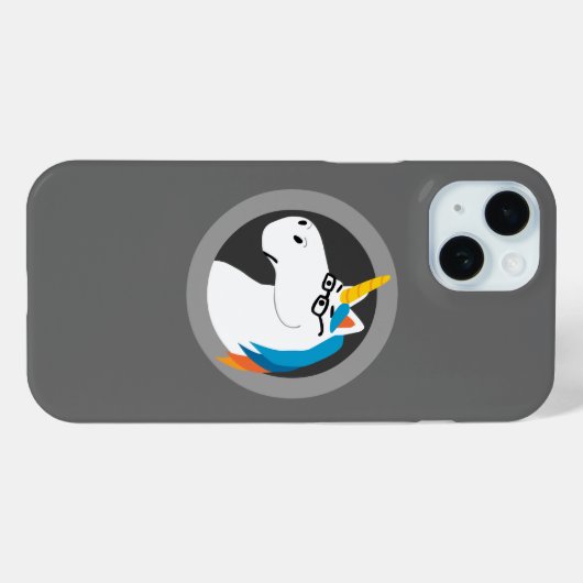 Coques Case-Mate iPhone Geekicorn (Verso (horizontal))