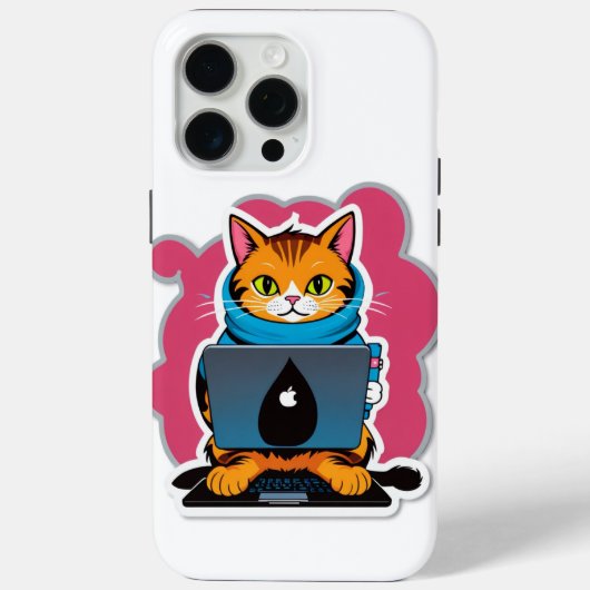 Coques Case-Mate iPhone Geeky Cat Series (Verso)