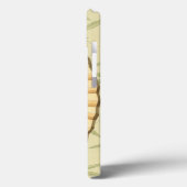 Coques Case-Mate iPhone Geisha Fan with Leaves and Floral Print (Verso / Gauche)