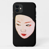 Coques Case-Mate iPhone Geisha mask (Dos)