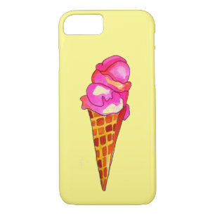 Coque iPhone 7 gelée de crème glacée art alimentaire mignon