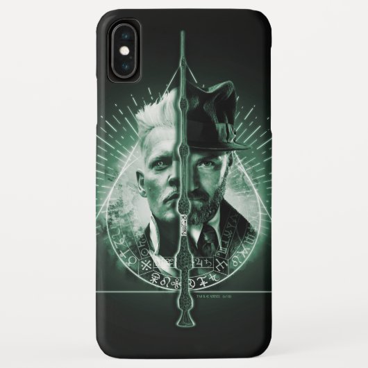 Coques Case-Mate iPhone GELLERT GRINDELWALD™ contre Dumbledore (Dos)