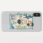 Coques Case-Mate iPhone GELLERT GRINDELWALD™ et dessin sur os (Dos (Horizontal))