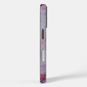 Coques Case-Mate iPhone GEM MONOGRAM ABSTRAIT violet (Verso / Droite)