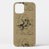 Coques Case-Mate iPhone Gemini Constellation Zodiac Hevelius circa 1690 (Verso)
