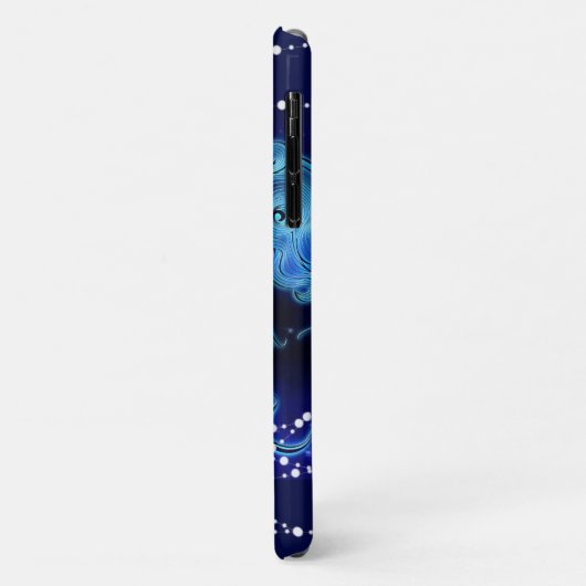 Coques Case-Mate iPhone Gemini en bleu foncé II (Dos/Gauche)