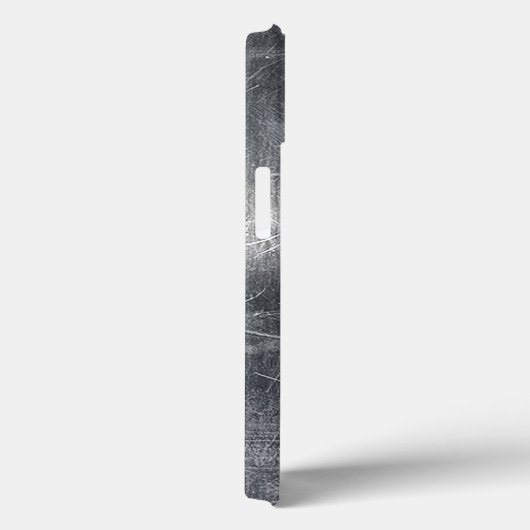 Coques Case-Mate iPhone Gemini Sign en Distressed Siver Steel (Verso / Droite)