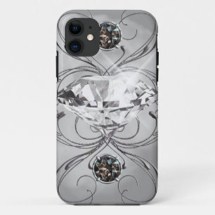 Coque Case-Mate Pour iPhone Gemme noire et blanche