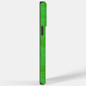 Coques Case-Mate iPhone Gemmes vertes (Verso / Droite)