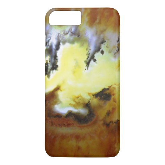 Coques Case-Mate iPhone Gemstone naturel Mossy Agate Rockhound Photo (Dos)