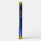 Coques Case-Mate iPhone GEMSTONE ROUGE MON Bleu Bleu CLAIR Damas (Verso / Droite)