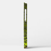 Coques Case-Mate iPhone GEMSTONE ROUGE MON Bright Yellow Black Damask (Verso / Gauche)