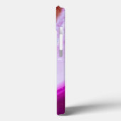 Coques Case-Mate iPhone Gemstone Series Purple Agate Avec Quartz (Verso / Gauche)