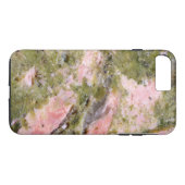Coques Case-Mate iPhone Gemstone Series - Thulite rose et vert (Dos (Horizontal))