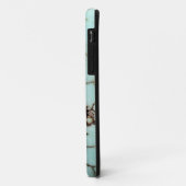 Coques Case-Mate iPhone Gemstone Series - Turquoise Cracked (Dos/Gauche)