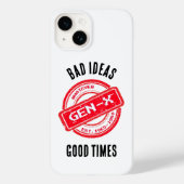 Coques Case-Mate iPhone Gen X "Bad Ideas, Good Times" (Verso)