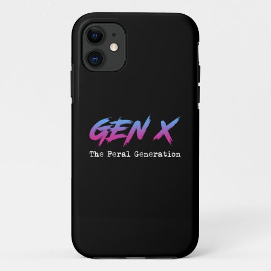 Coques Case-Mate iPhone Gen X - Génération Feral (Dos)