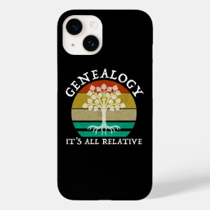 Coque Pour iPhone 14 Généalogie - Tout est relatif