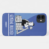 Coques Case-Mate iPhone Générateur avec matériaux de construction. (Dos (Horizontal))