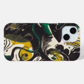 Coques Case-Mate iPhone Genèse II : Art Abstrait audacieux (Verso (horizontal))