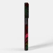 Coques Case-Mate iPhone Genesis Green Art Abstrait (Verso / Droite)