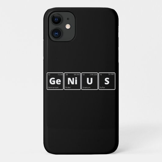 Coques Case-Mate iPhone Génie - Tableau périodique (Dos)