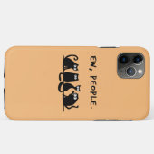 Coques Case-Mate iPhone Gens dégoûtants chats noirs drôles miaou (Dos (Horizontal))