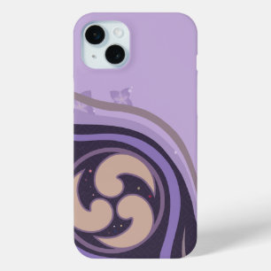 Coque iPhone 15 Mini Genshin Impact Raiden Shogun Ei