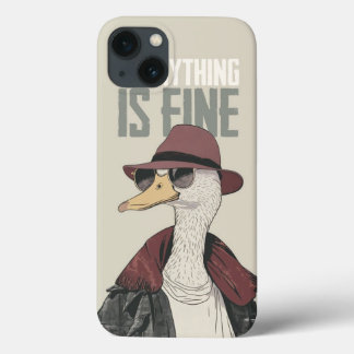 Case-Mate iPhone Case Gentleman Goose: Retro "Everything is Fine" Art Ca