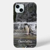 Coques Case-Mate iPhone Gentoo Penguin & Friends Waterfall Zoo Écosse (Verso)
