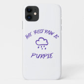 Coques Case-Mate iPhone GenX La meilleure pluie est violette (Dos)